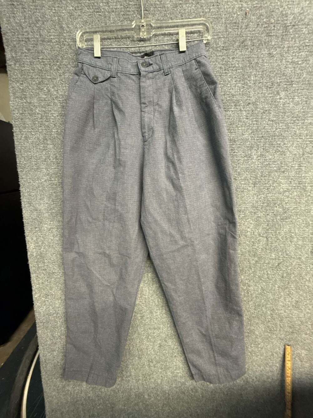Vintage Lee Casuals Pleated Tapered Pants Size 8 Petite